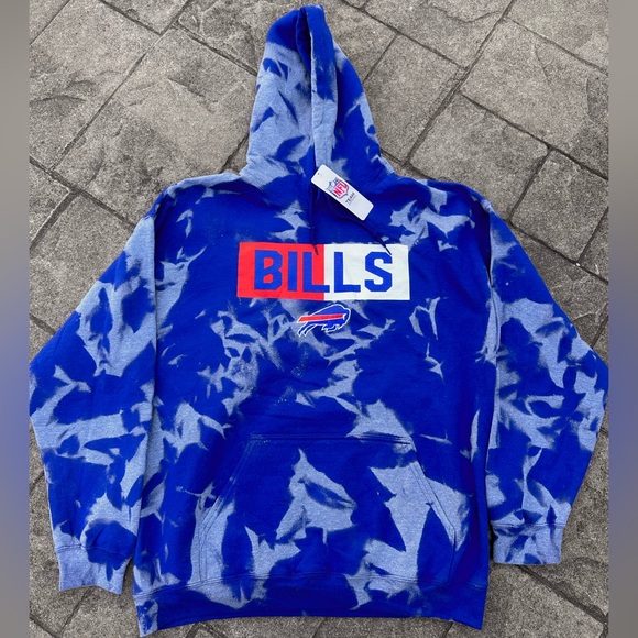 NFL Other - XL Buffalo Bills Customized Tye-Dye hoodie
